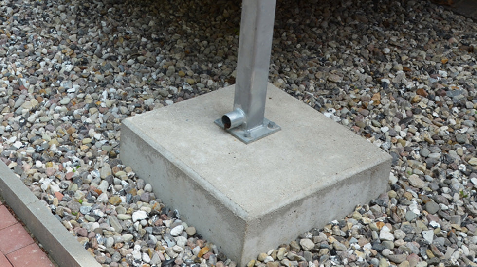 Anbaubalkon Stahl mit dem allespreiswert-System
